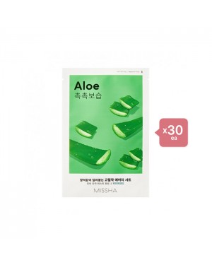 MISSHA - Airy Fit Sheet Mask - Aloe - 1pc (30ea) Set