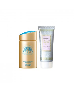 Shiseido X Canmake Best Sunscreen Set