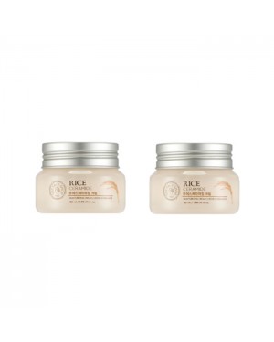 THE FACE SHOP - Rice & Ceramide Moisturizing Cream - 50ml (2ea) Set
