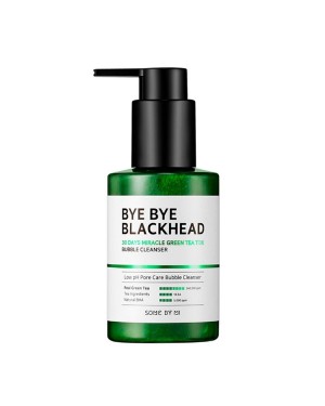 SOME BY MI - Bye Bye Blackhead 30days Miracle Green Tea Tox Bubble Cleanser - 120g