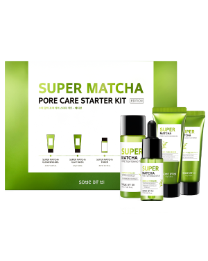 SOME BY MI - Super Matcha Pore Care Starter Kit (Edition) - 1set(4articoli)