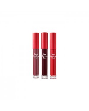 Etude House - Dear Darling Water Gel Tint - PK003 Sweet potato Red/5g (1ea) + PK002 Plum Red/5g (1ea) + RD303 Chili Red/5g (1ea) Set