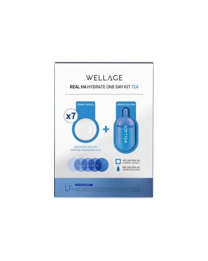 Wellage - Real HA Kit Hydratation Un Jour - 7pièces