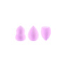 MissLady - Beauty Makeup Egg X3 pcs with stand X 1 (Random color and shape ) - 1 Set