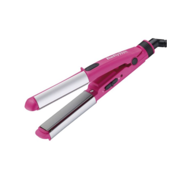 Babyliss - 2 in 1 Mini Straight & Curling Iron MCS69PK 100-240V - 1 pezzo