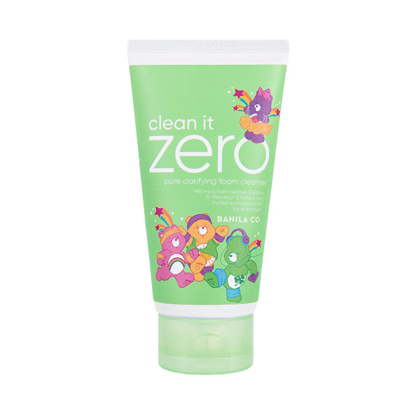 BANILA CO - Clean It Zero Pore Clarifying Foam Cleanser (Care Bears Edition) - 150ml