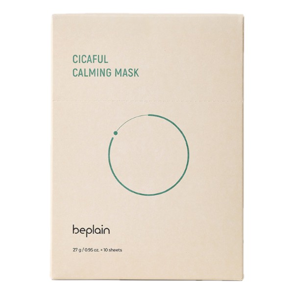 BE PLAIN - Cicaful Calming Mask - 10pcs