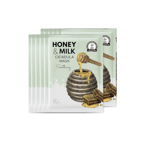 BOM - Honey And Milk Cicadula Mask - 10pezzi