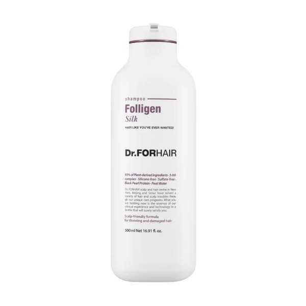 Dr. FORHAIR - Folligen Silk Shampoo - 500ml - 500ml