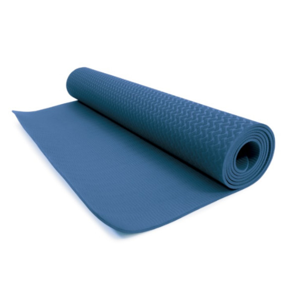 ecHome - TPE 3mm yoga mat - Blue - 1pc