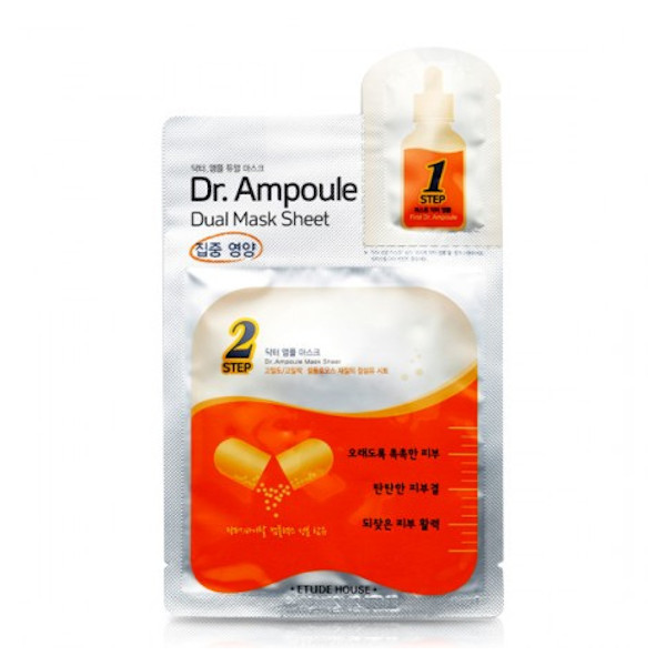 Etude House - Dr. Ampoule Dual Mask Sheet - No.Vital Care