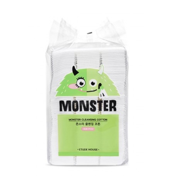 Etude - Monster Cleansing Cotton - 408pièces