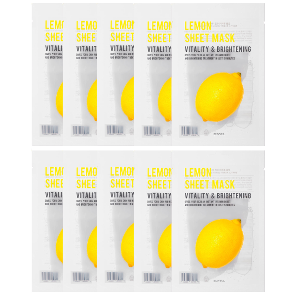 EUNYUL - Purity Lemon Sheet Mask - 10pcs
