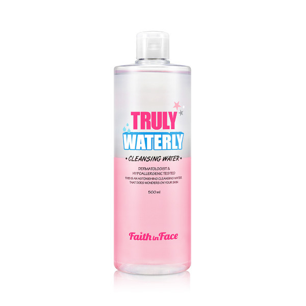 Faith in Face - Truly Waterly Cleansing Water - 500ml
