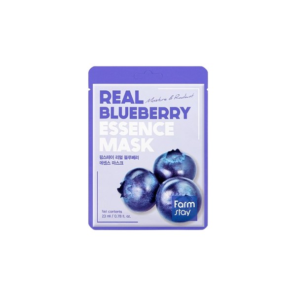 Farm Stay - Real Blueberry Essence Mask - 1pc