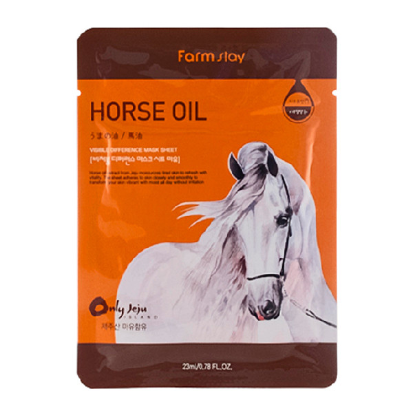 Farm Stay - Visible Difference Horse Oil Mask Pack - 1pc