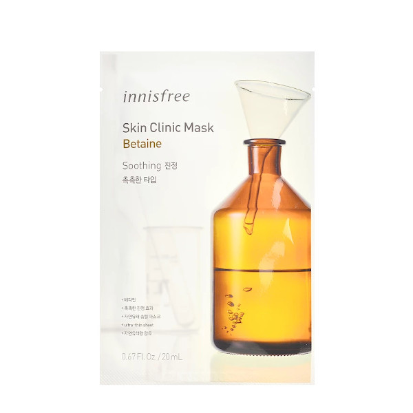 innisfree - Skin Clinic Mask (2019) - No.Betaine - 1pcs