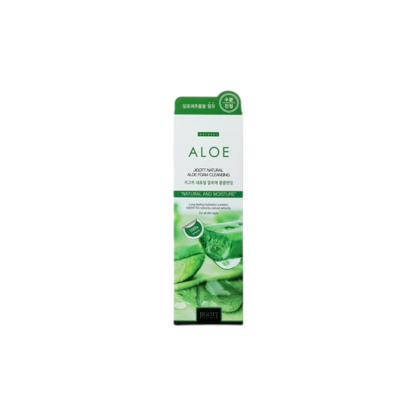 Jigott - Natural Aloe Foam Cleansing - 180ml