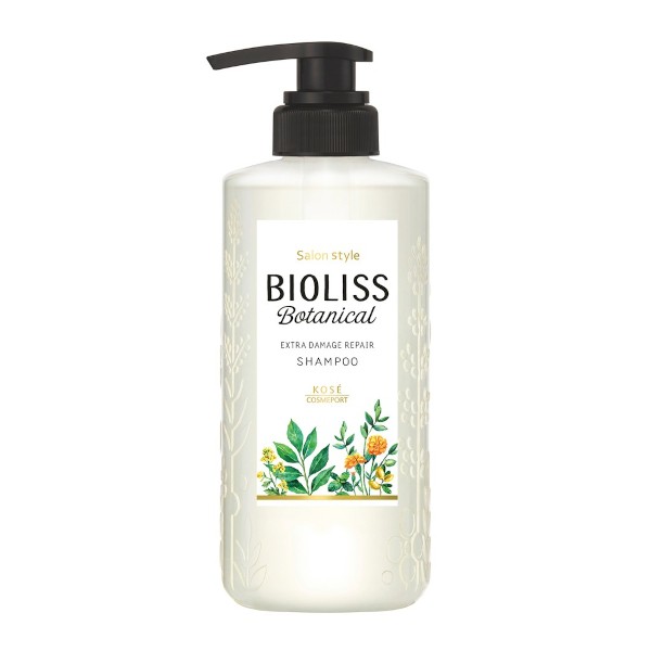Kose - Bioliss Botanical Shampoo - Extra Damage Repair - 480ml