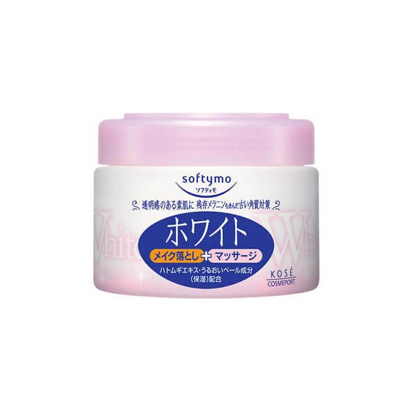 Kose - Softymo White Cold Cleansing Makeup Remover Cream - 300g