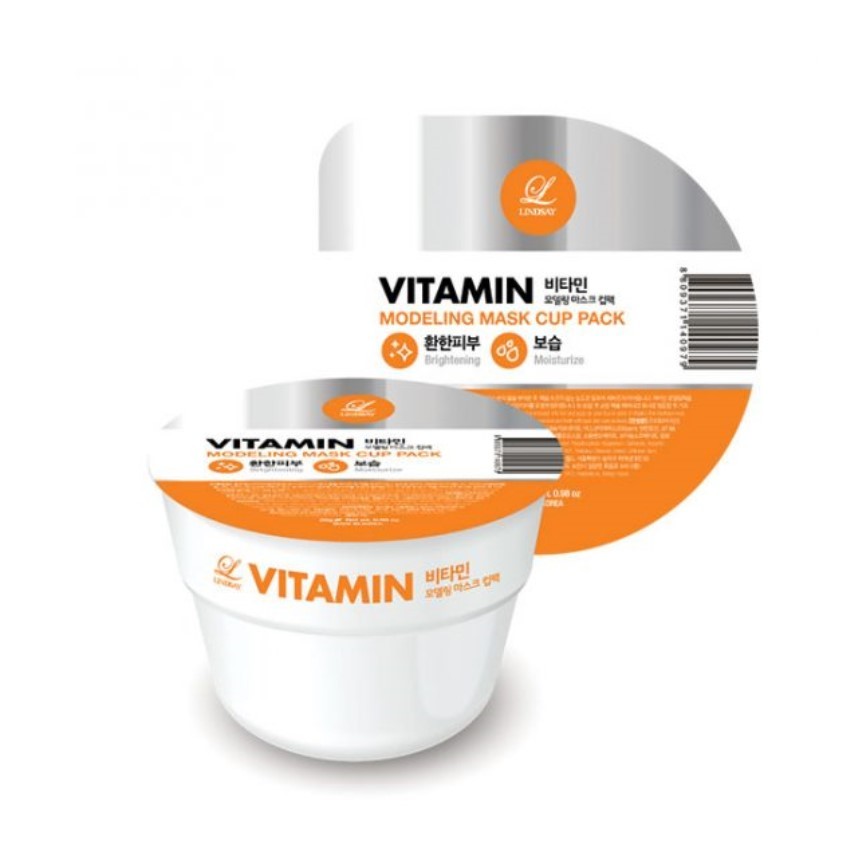 LINDSAY - Modeling Mask Cup Pack No.Vitamin-  1pcs