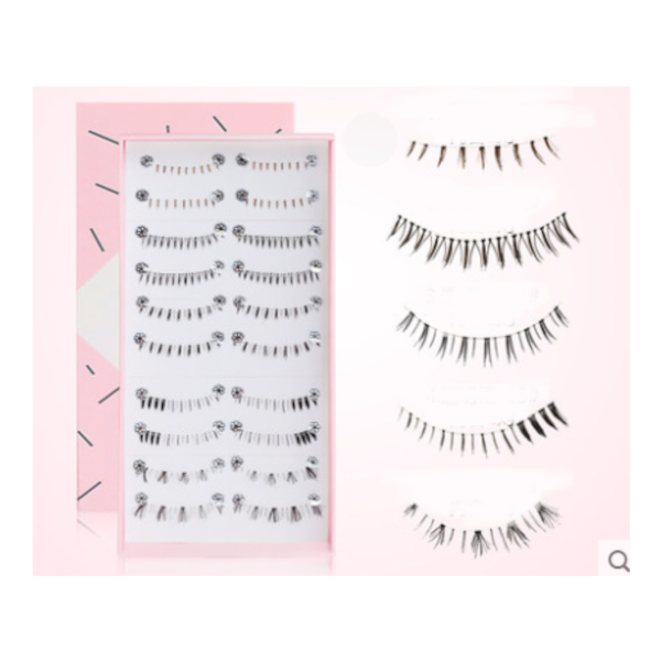 Litfly - Eyelash #406 (Mixed Style) - 10 pairs
