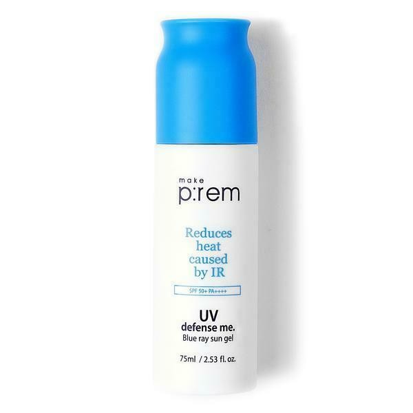 make p:rem - UV defense me. Blue ray sun gel - 75ml