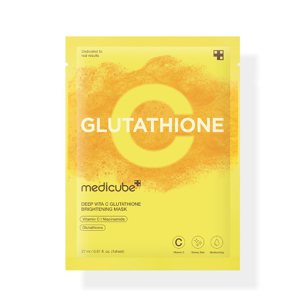 medicube - Deep Vita C Glutathione Brightening Mask - 27ml