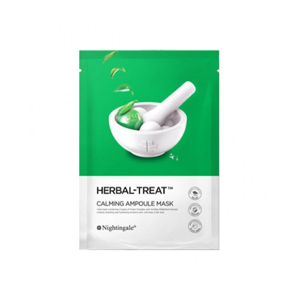 NIGHTINGALE - Herbal Treat Calming Ampoule Mask - 1pièce
