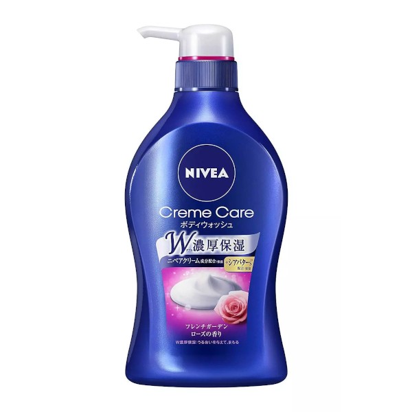 NIVEA Japan - Cream Care Body Wash French Garden Rose - 480ml