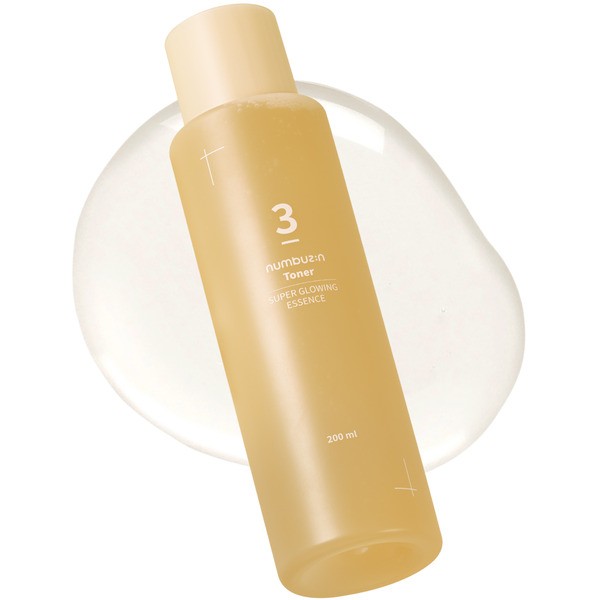 numbuz:n - No.3 Super Glowing Essence Toner - 200ml