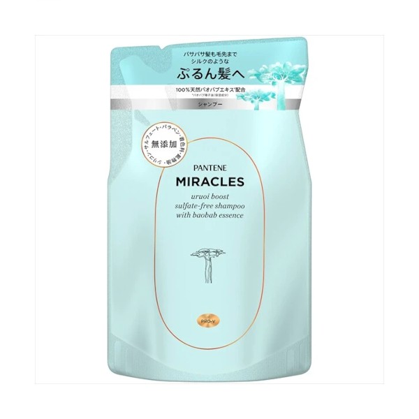 Pantene Japan - Miracles Uruoi Boost Sulfate-free Shampoo Refill - 350ml