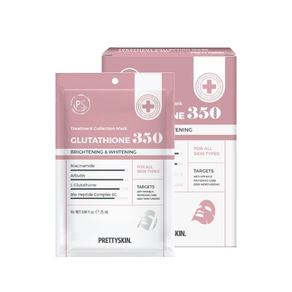 Pretty Skin - Treatment Collection Mask Glutathione 350 - 10pcs