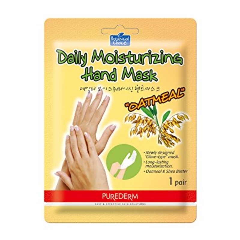 PUREDERM - Daily Moisturzing Hand Mask - Oatmeal - 1pair