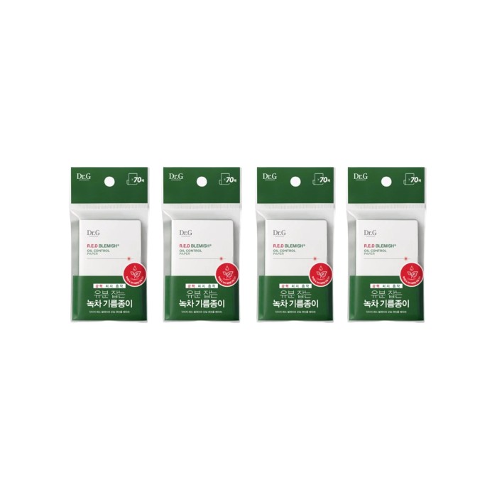 Dr.G - R.E.D Blemish Oil Control Paper - 70 Sheets (4ea) Set