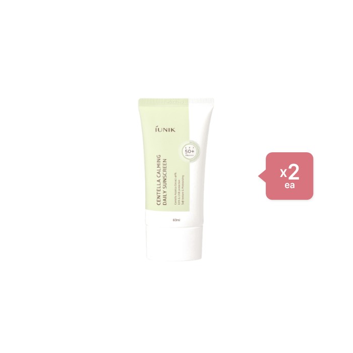 iUNIK - Centella Calming Daily Sunscreen - 60ml (2ea) Set