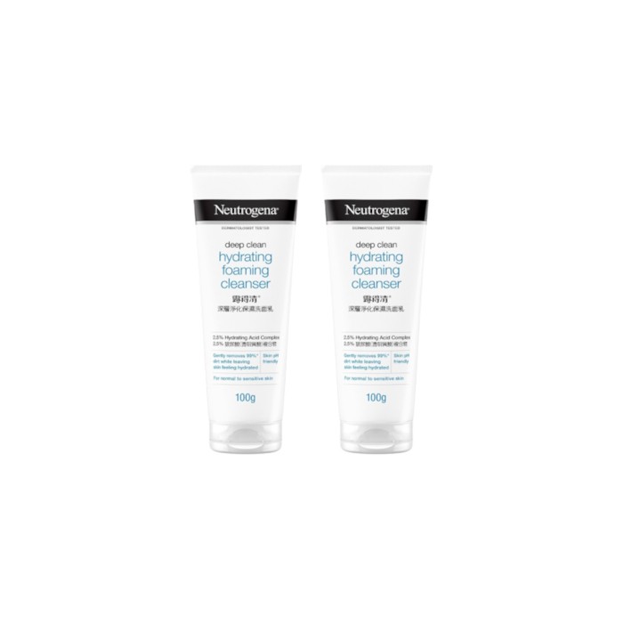 Neutrogena - Deep Clean Hydrating Foaming Cleanser - 100g (2ea) Set