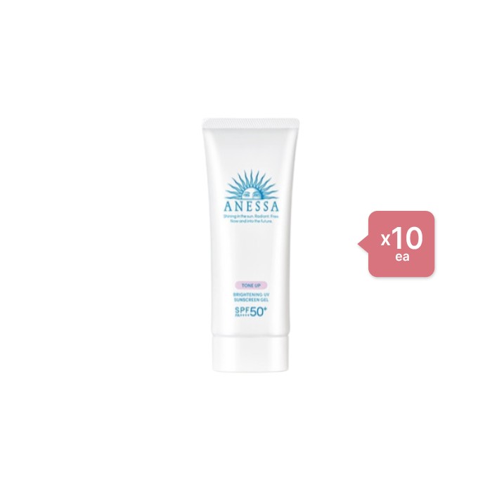 Shiseido Anessa Brightening UV Sunscreen Gel N SPF50+ PA++++ (2022 Version) - 90g (10ea) Set