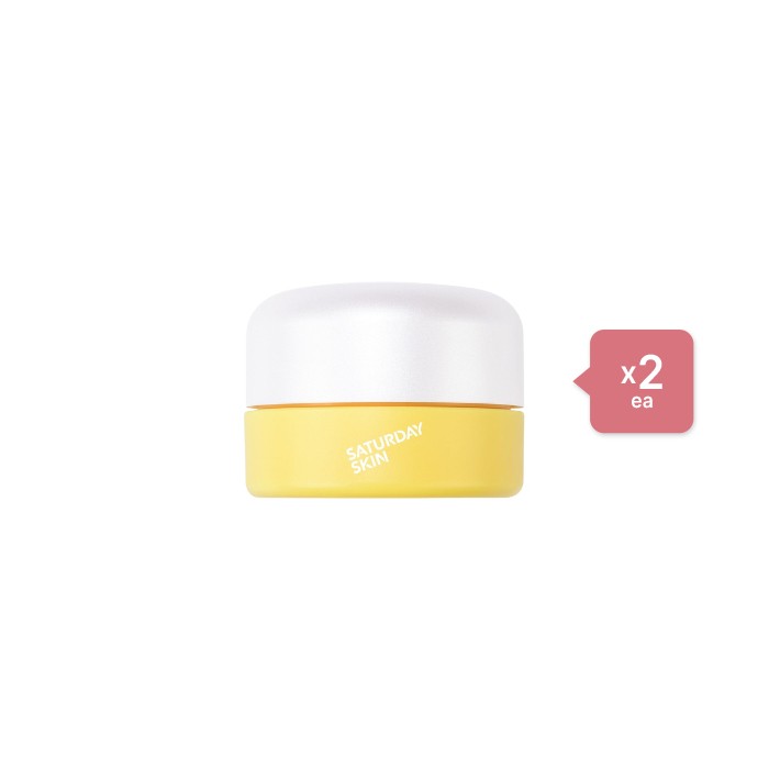 Saturday Skin Yuzu Vitamin C Bright Eye Cream - 15ml (2ea) Set