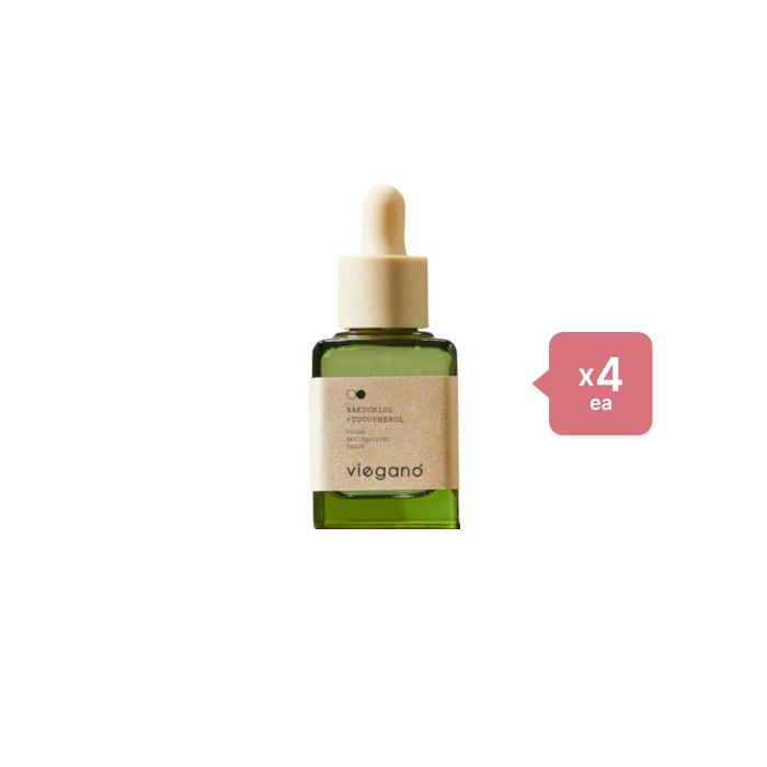 Viegano - Bakuchiol + Tocopherol Vegan Revitalizing Serum - 35ml (4ea) Set