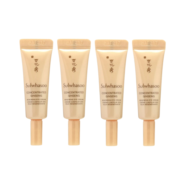 Sulwhasoo - Concentrated Ginseng Renewing Eye Cream (Tube) Set - 3ml*4pezzi