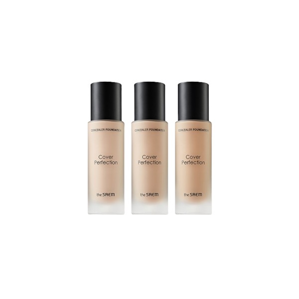 The Saem - Cover Perfection Concealer Foundation SPF40 PA++ - 30ml