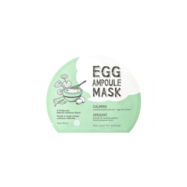 Too Cool For School - Too Cool For School - Egg Cream Mask (Calming) - 1pc - 1stück