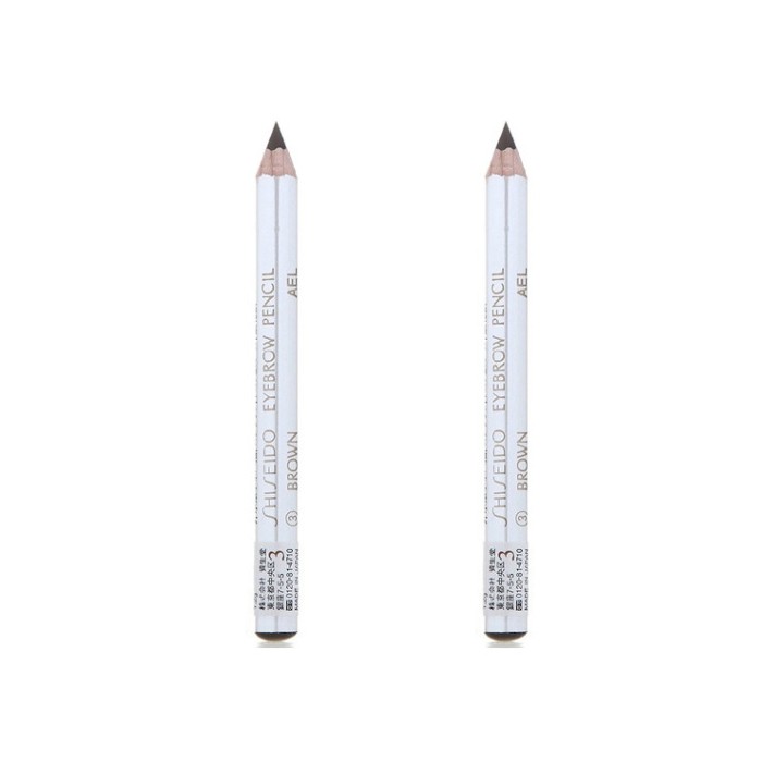 Shiseido - Eyebrow Pencil - 03 Brown (2ea) Set