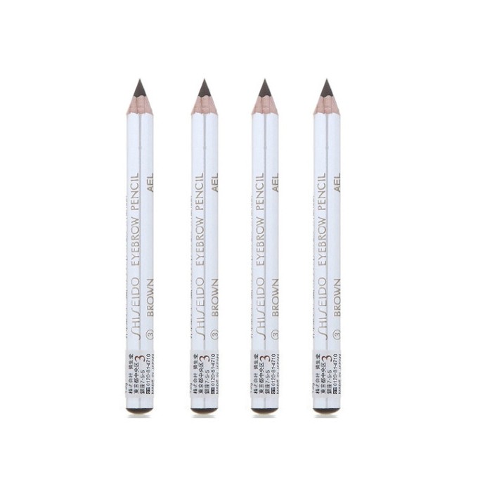 Shiseido - Eyebrow Pencil - 03 Brown (4ea) Set