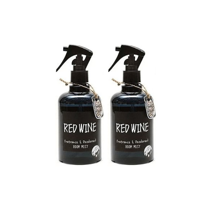 John's Blend - Fragrance & Deodorant Room Mist - Red Wine (280ml x 2ea) Set