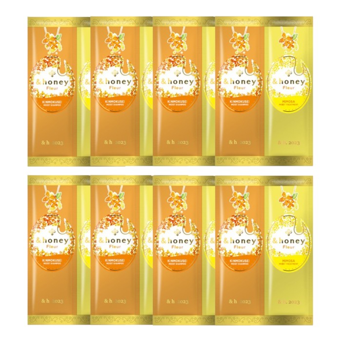 ViCREA - & honey Fleur Shampoo & Treatment Trial Set - 10ml+10g - (8ea) Set