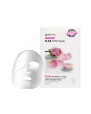 3W Clinic - Rose Essential Up Sheet Mask - 1pièce