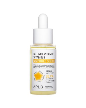 APLB - Sérum en ampoule de vitamine C et de vitamine E au rétinol - 40ml
