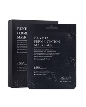 Benton - Fermentation Pack de masques - 10pièces